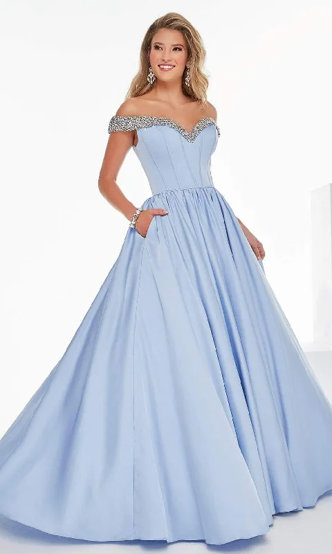 Formal Dress for New Year's EveTiffany Exclusive - 46249SC Sweetheart Notch Satin Ballgown