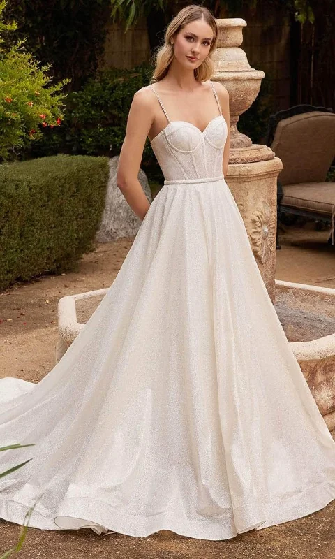 Formal Dress for GraduationsLadivine CDS435W - Sleeveless Bridal Gown