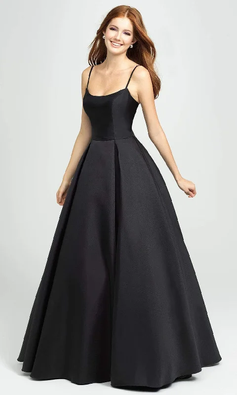 Formal Dress for GraduationsMadison James - 19-107SC Square Neck Box Pleats Ballgown