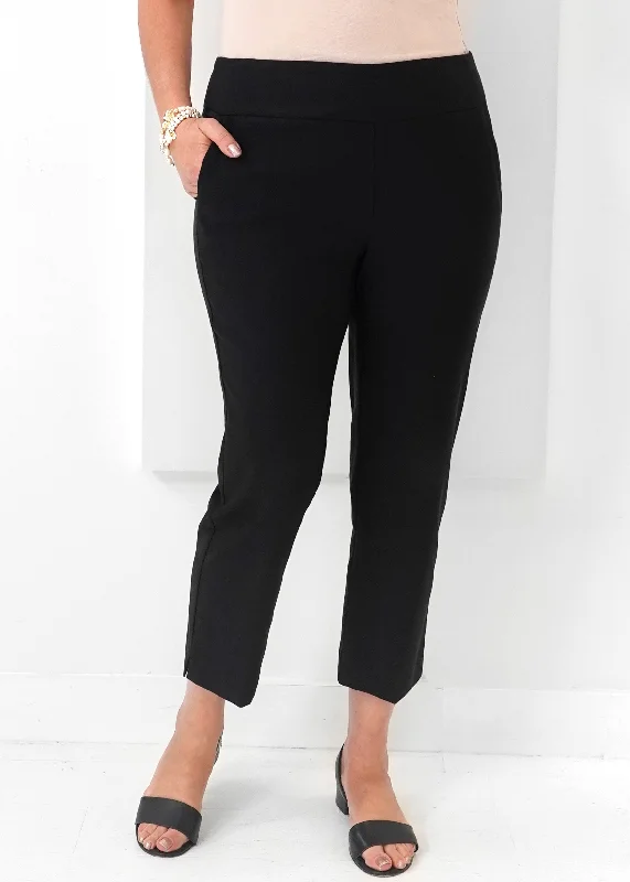 women's thermal pants991 - Spanner Essentials - Capri Pull On Pants with Pockets