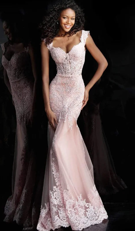 Women's Formal Dress OptionsJovani - JVN65688 Embroidered Sweetheart Gown