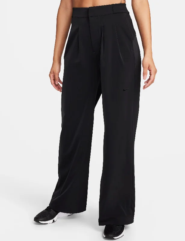 women's wool pantsBliss Dri-FIT Trousers - Black/Clear