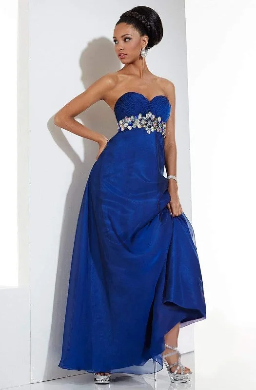 Formal Dress for Large WeddingsStudio 17 - 12482SC Strapless Back Cutouts Long Gown