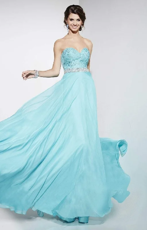 Formal Dress for Costume BallsStudio 17 - 12549SC Chiffon Strapless A-line Gown