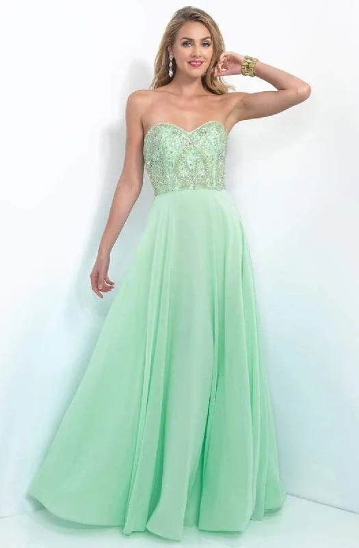 Formal Dress for Military BallsIntrigue - 164SC Crystal Embellished Sweetheart A-line Gown