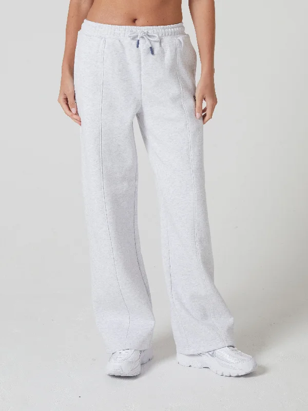 women's elastic waist pantsKendall Jogger Snow Grey Melange