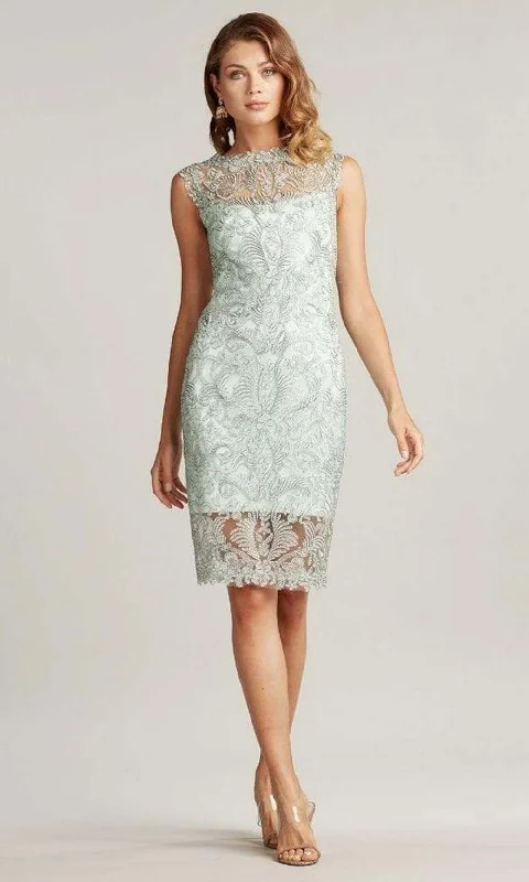 Formal Dress for Summer WeddingsTadashi Shoji ALX1419M - Embroidered Bateau Formal Dress