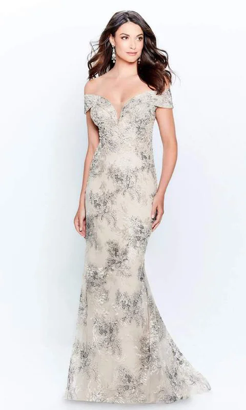 Formal Dress Trends 2023Mon Cheri - 120923SC Sweetheart Floral Embellished Gown