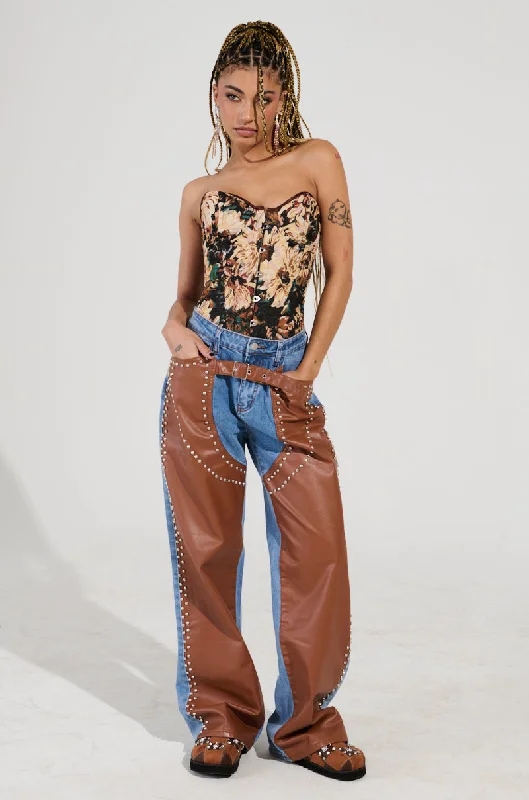 women's sophisticated pantsWANNA BE DENIM PANT