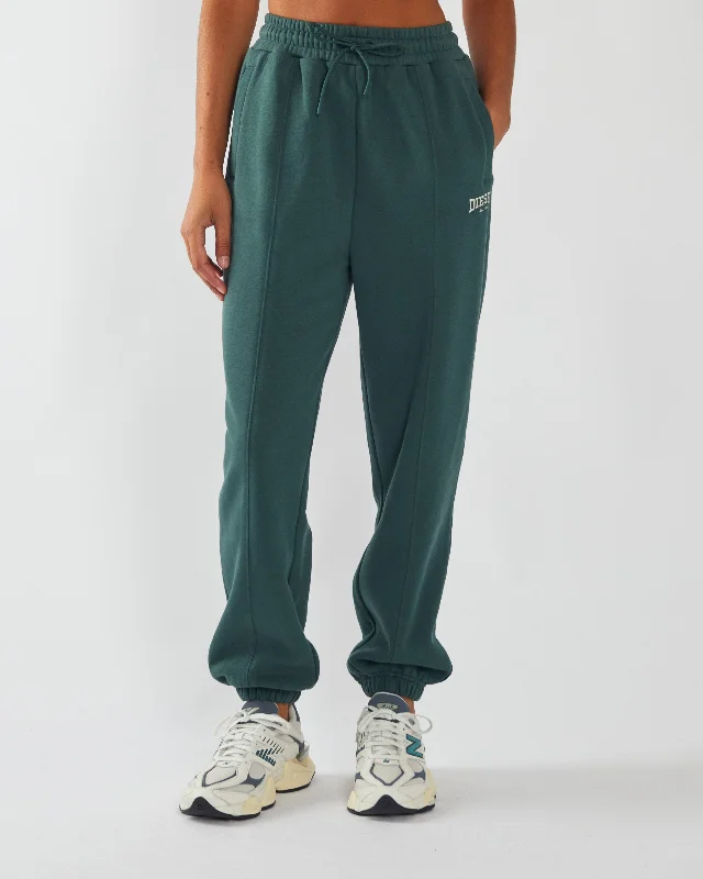 women's patched pantsMelissa Jogger Campus Green