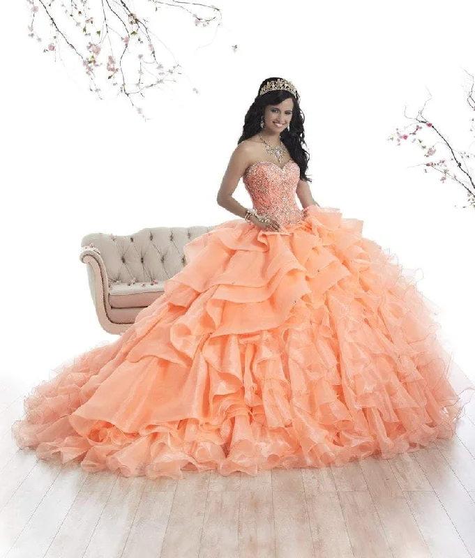 Formal Dress Trends 2023Quinceanera Collection - 26872SC Sweetheart Ruffled Ballgown