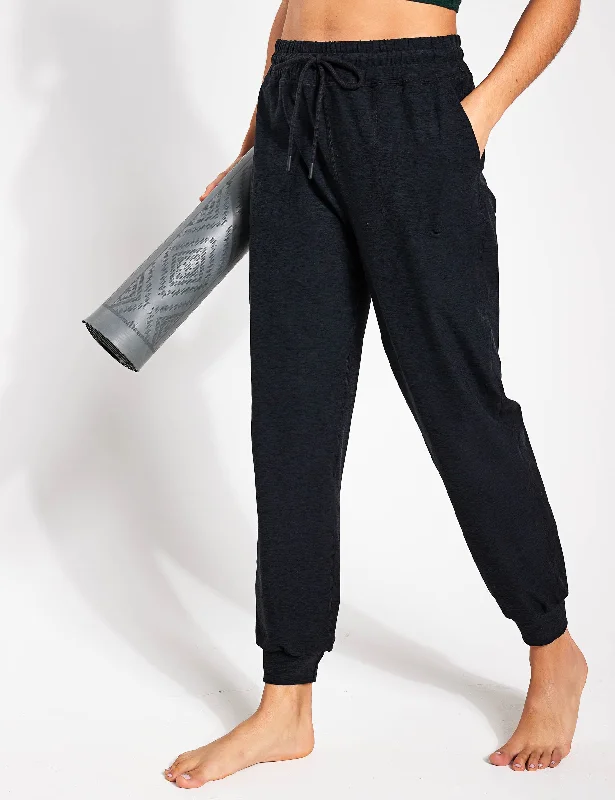 women's fall pantsSpacedye Commuter Midi Jogger - Darkest Night