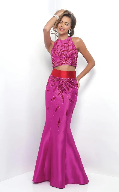 Formal Dress for QuinceañerasBlush by Alexia Designs - 11319SC Two Piece Mikado Mermaid Gown