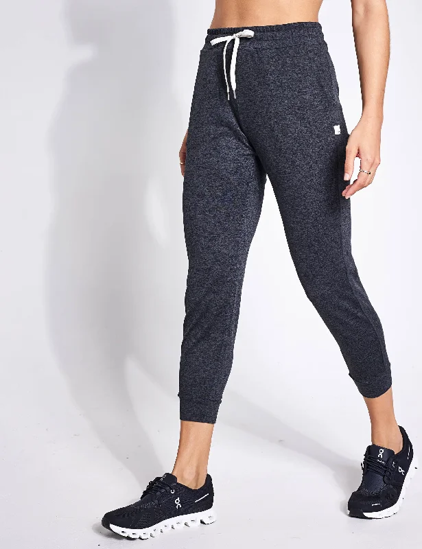 women's striped pantsPerformance Jogger - Charcoal Heather