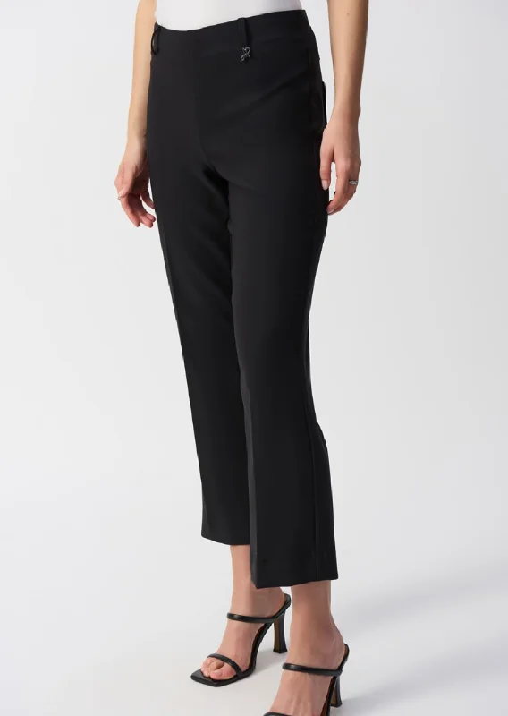 women's jogger pantsJoseph Ribkoff - Lux Twill Straight Pull-On Pants