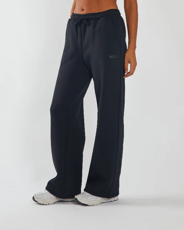 women's zipper pantsRosaleen Jogger Jet Black