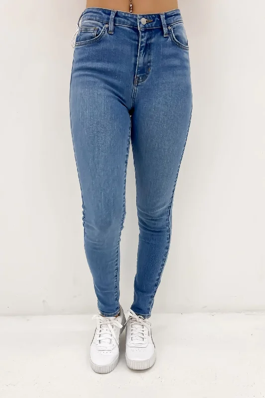 women's denim jeans for autumnMid Ankle Skimmer Jean Mystic Indigo