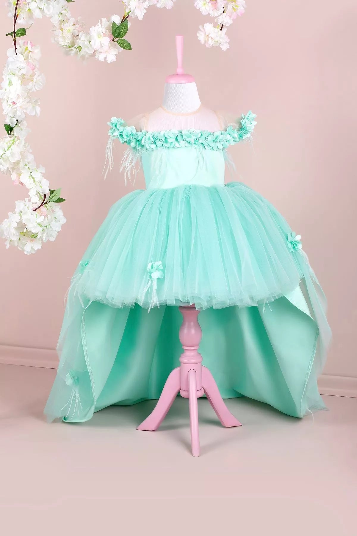 custom-made party dressesViolet Tiffany Party Dress - Tailed