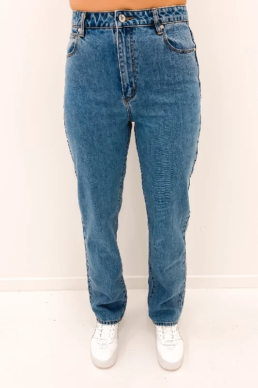 women's denim jeans for casual wearA 94 High Straight Jean Georgia