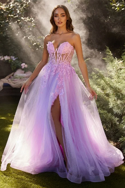 pastel party dressesOff The Shoulder A-Line Formal Evening Gown by Andrea & Leo Couture - A1237 - Special Occasion