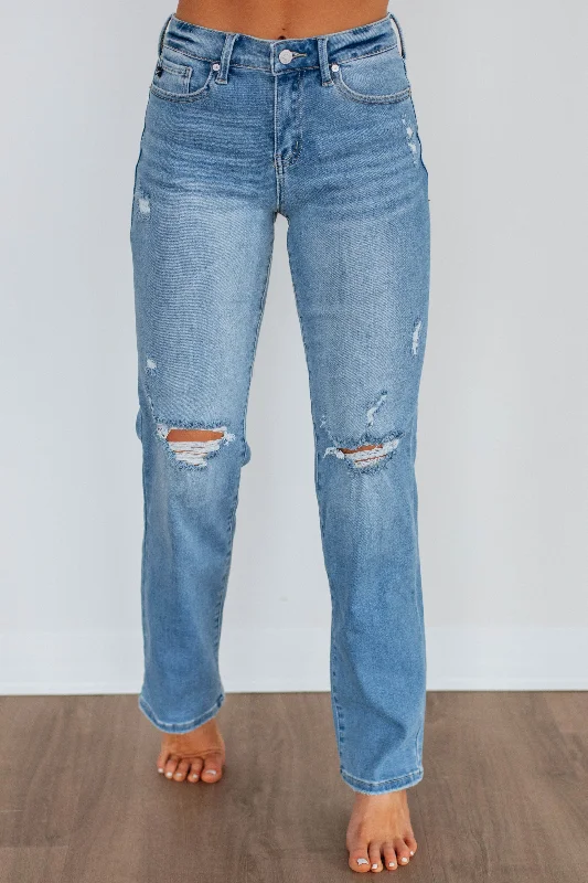 women's denim jeans with embroideryToni KanCan Jeans