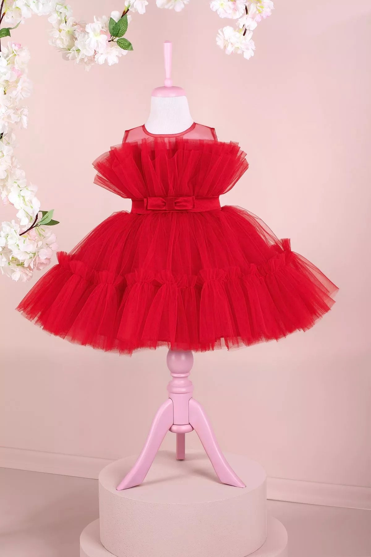 affordable party dressesDiana Red Party Dress