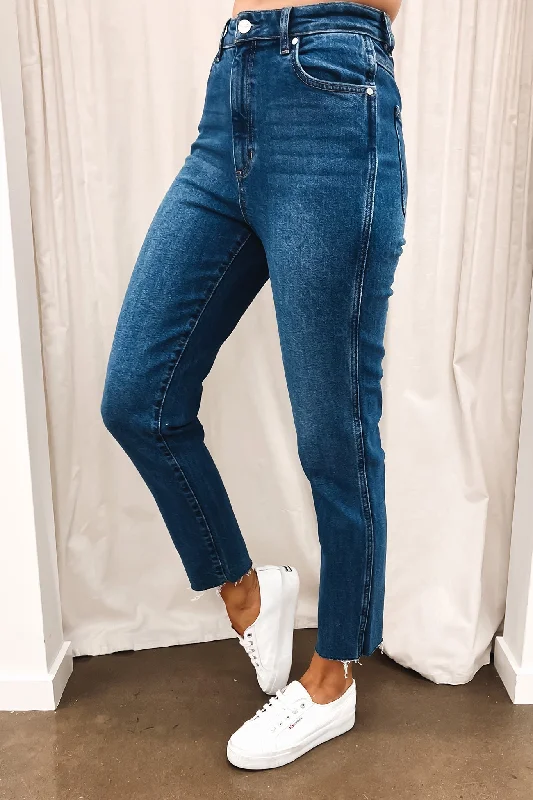 women's denim jeans for curvy womenDrew Jean Blue Riot