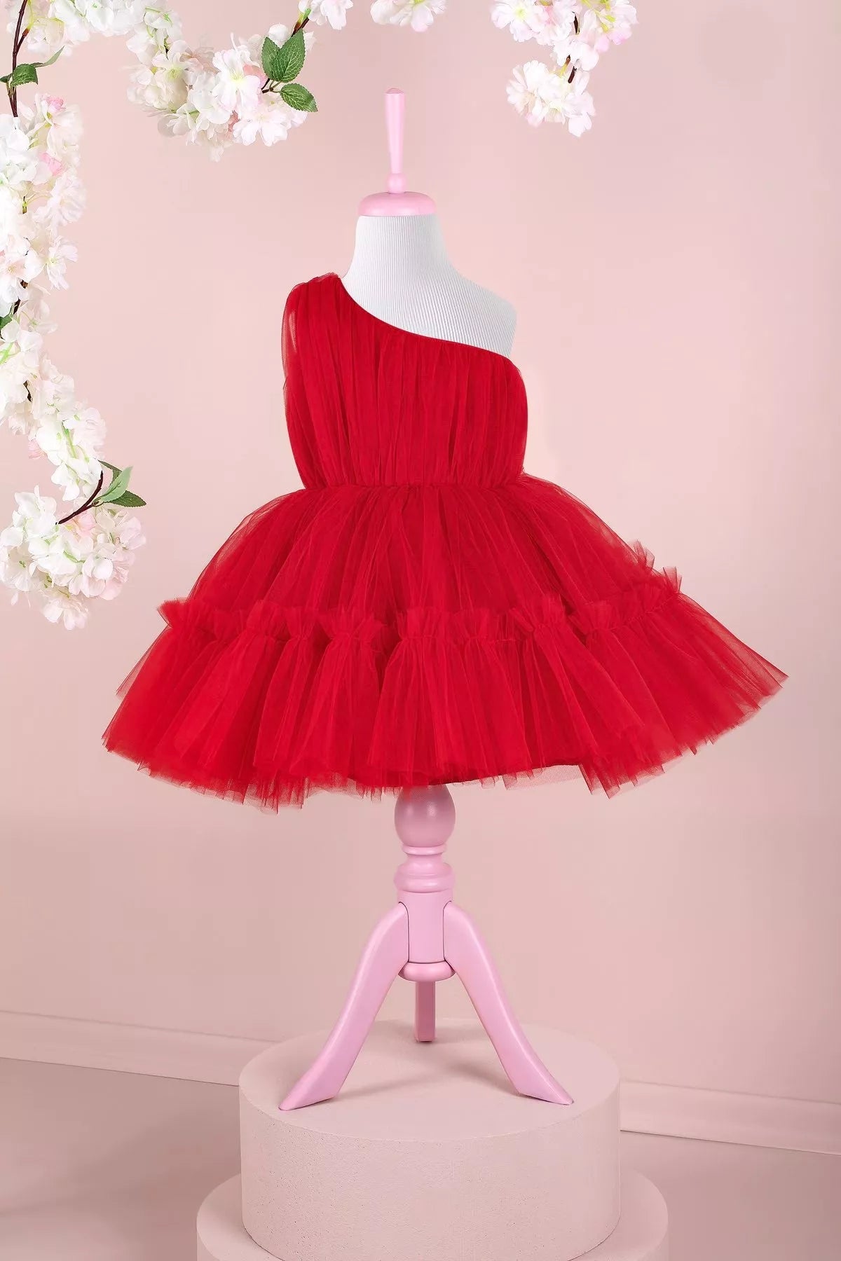 handmade party dressesFelicity Red Party Dress