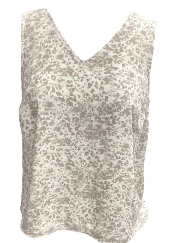 women's tops for those who value both quality and affordabilityAnimal Print Top Sleeveless Nine West, Size S