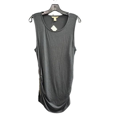 silk women's topsBlack Top Sleeveless Banana Republic, Size Xl