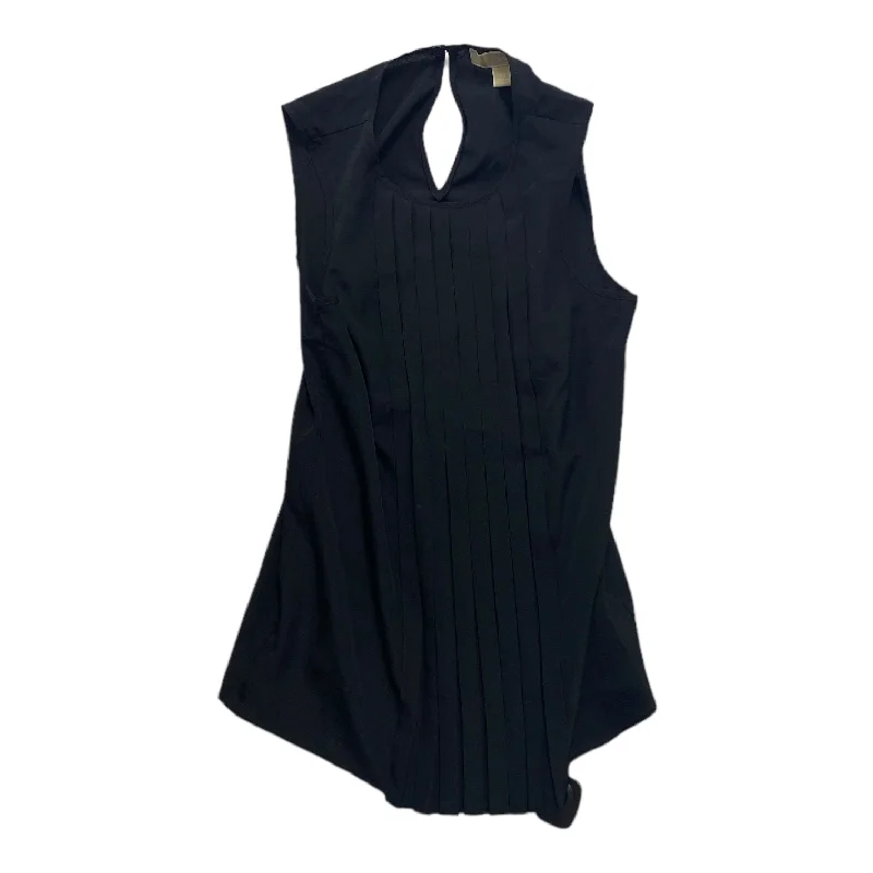 women's tops for statement-making outfitsBlack Top Sleeveless Michael By Michael Kors, Size Xs