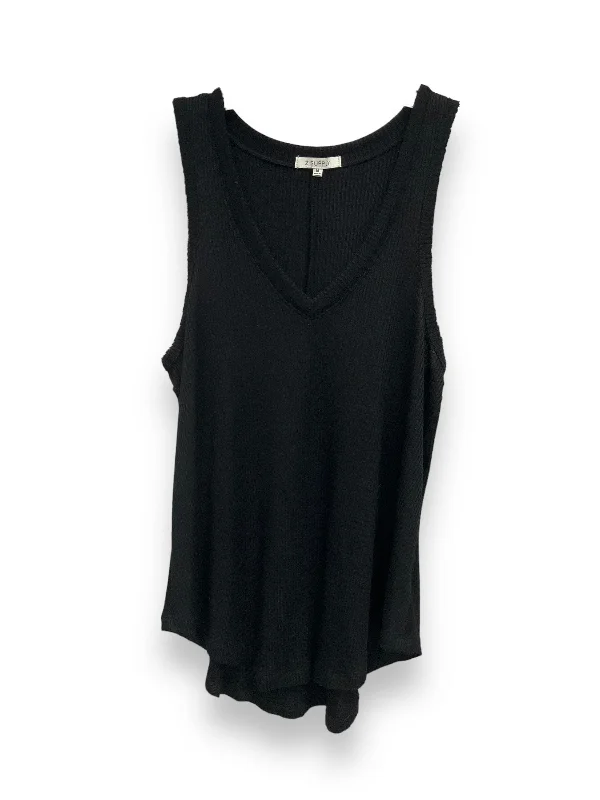 women's tops for evening soireesBlack Top Sleeveless Z Supply, Size M