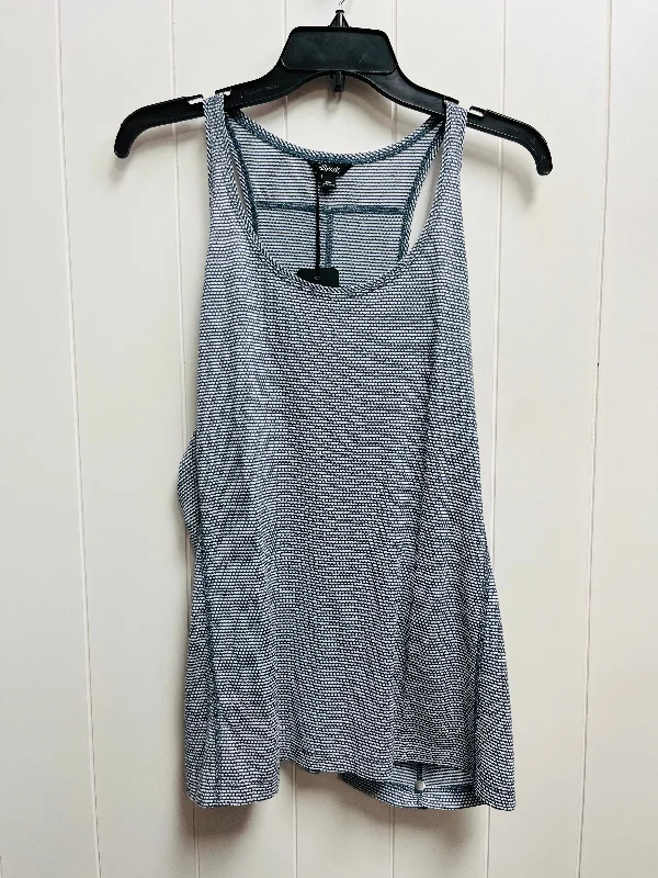 women's tops for boho-chic stylesBlue Top Sleeveless Allbirds, Size Xxxl