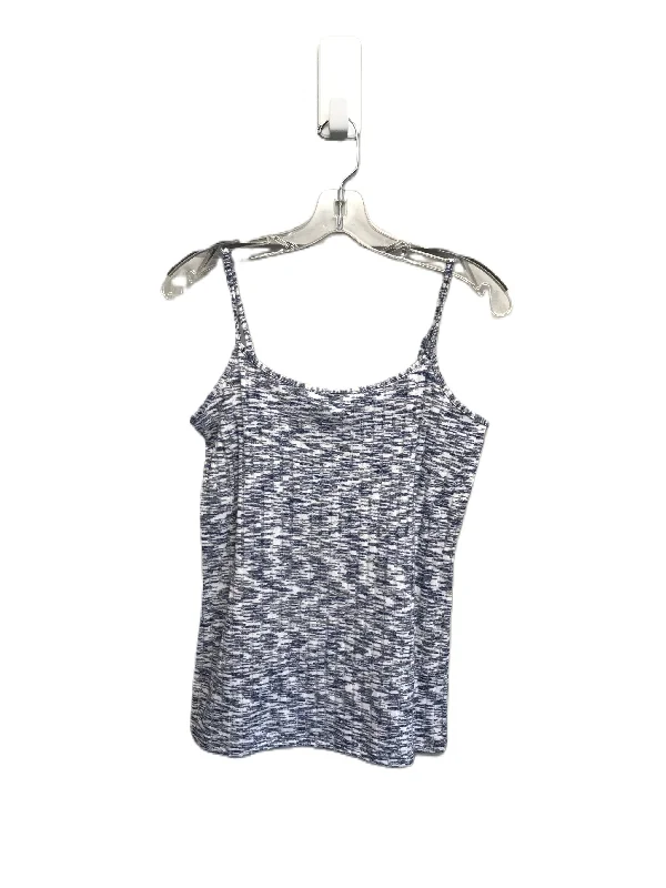 women's stylish topsBlue Top Sleeveless By Loft, Size: M