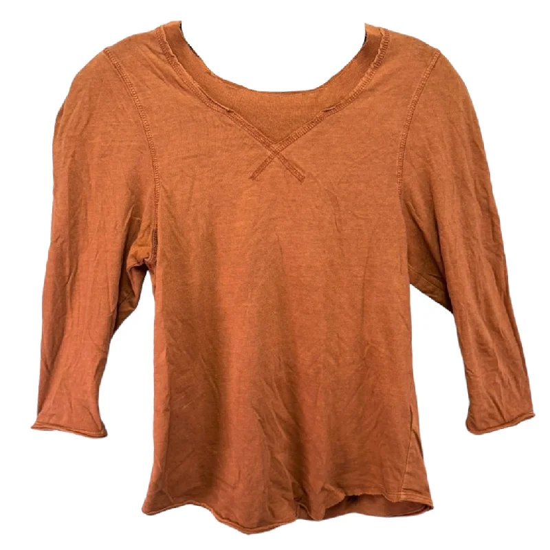 women's tops for those who want to show off their figure in a flattering wayClover Top By We The Free In Mesa, Size M