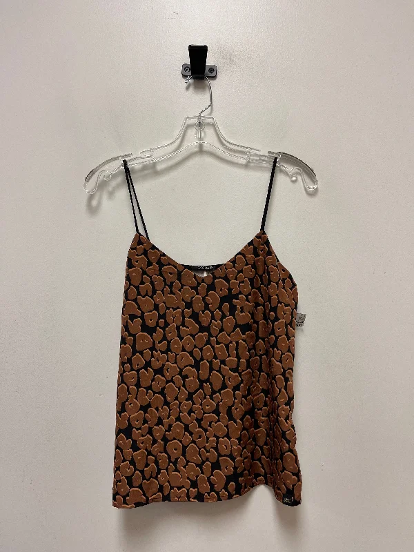 women's tops for those who want to make a bold fashion statement with their choice of topsBrown Top Sleeveless Scotch & Soda, Size S