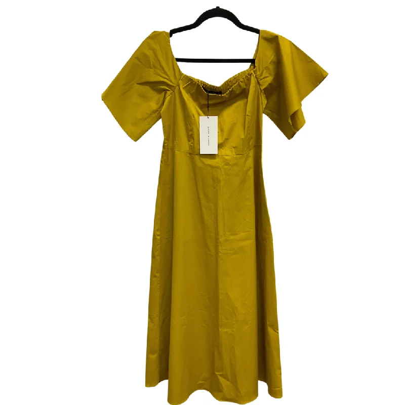 women's mother of the bride dressesDress Casual Short By Zara Women In Yellow, Size: S