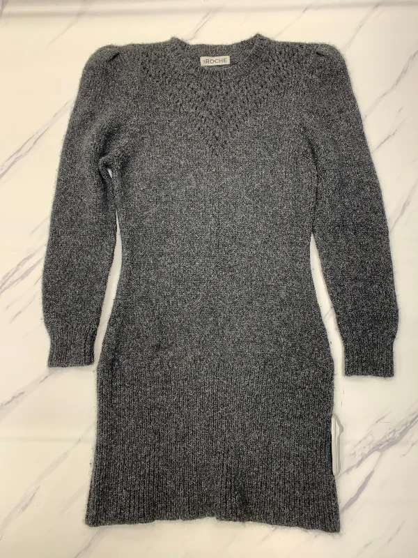 women's trendy dressesDress Sweater By Cma In Grey, Size:M