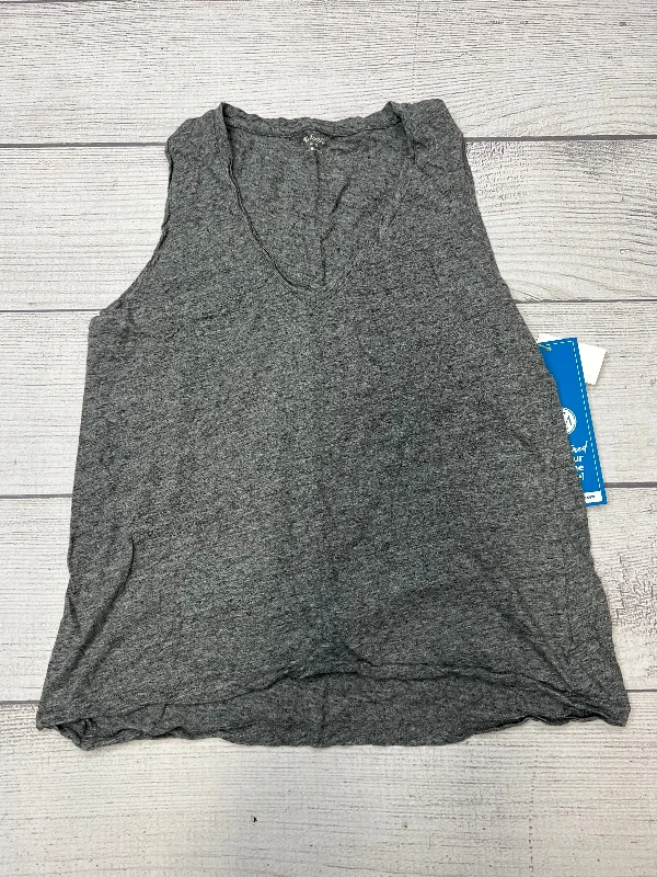 women's tops for those who love to experiment with fashionGrey Top Sleeveless Madewell, Size M