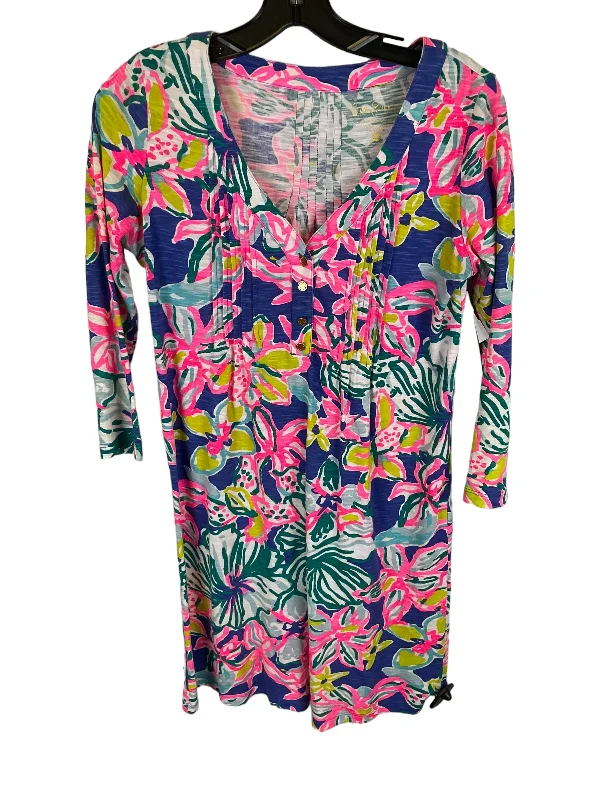 women's wedding guest dressesMulti-colored Dress Designer Lilly Pulitzer, Size Xs