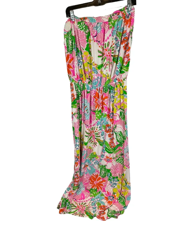 women's maxi dressesMulti-colored Dress Designer Lilly Pulitzer, Size Xxl