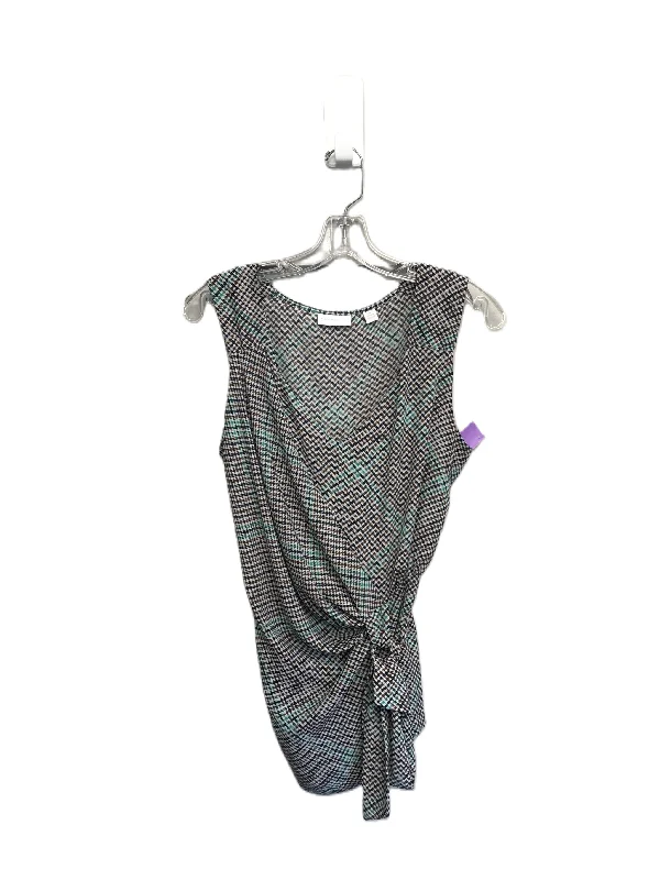 women's tops for those who love to experiment with fashionMulti-colored Top Sleeveless By New York And Co, Size: M