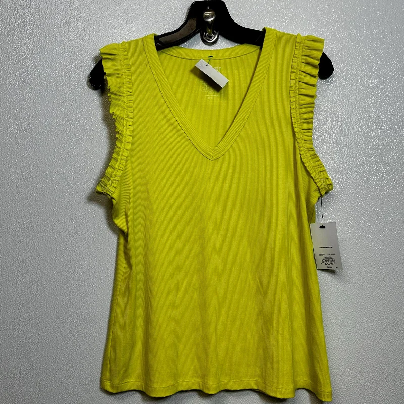 women's tops for casual FridaysNeon Top Sleeveless Nine West Apparel, Size M