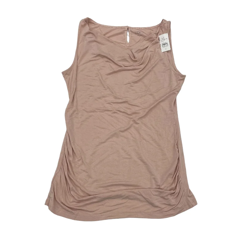 women's tops for those who want to add a pop of color to their outfitsPINK TOP SLEEVELESS by LOFT Size:S