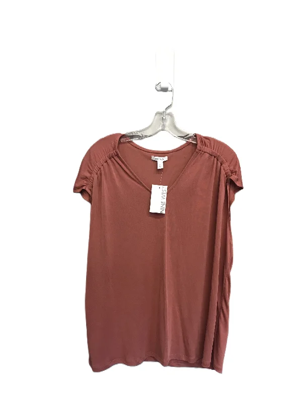 women's tops for those who want to invest in timeless piecesPink Top Sleeveless By Nine West, Size: Xl