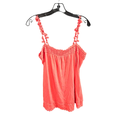 women's tops for those who want to stay cool and chic during warmer weatherPink Top Sleeveless Juicy Couture, Size M