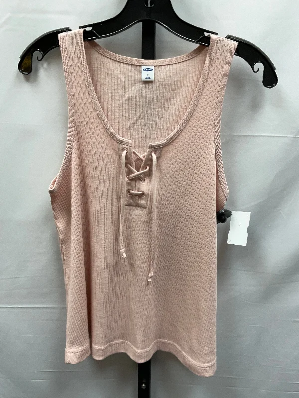 affordable women's topsPink Top Sleeveless Old Navy, Size S