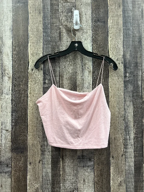 women's tops for those who value both quality and affordabilityPink Top Sleeveless Wild Fable, Size Xl