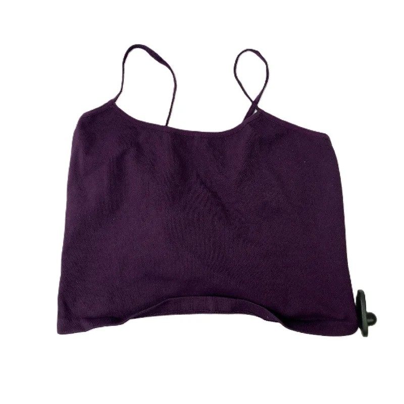 women's tops with embroidery detailsPurple  Top Sleeveless Basic By Free People  Size: M