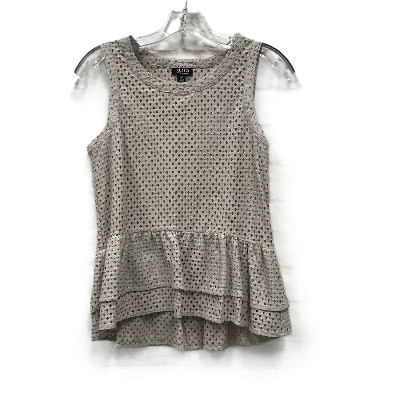 women's tops for picnics in the parkPurple Top Sleeveless By Ana, Size: Xs